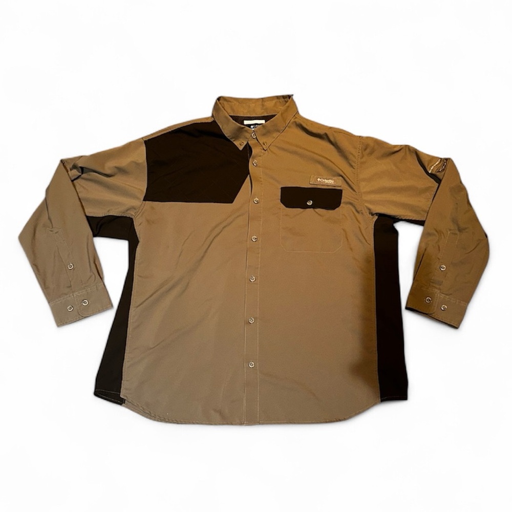 Columbia Performance Hunting Gear Blood & Guts Omni-Shield UPF Shooting Shirt